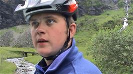 Gavin at the Kardål Bridge, 40.1 miles from Haugastøl